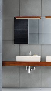 Preview wallpaper room, bathroom, glass, tile