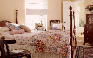 Preview wallpaper room, bed, comfort, interior