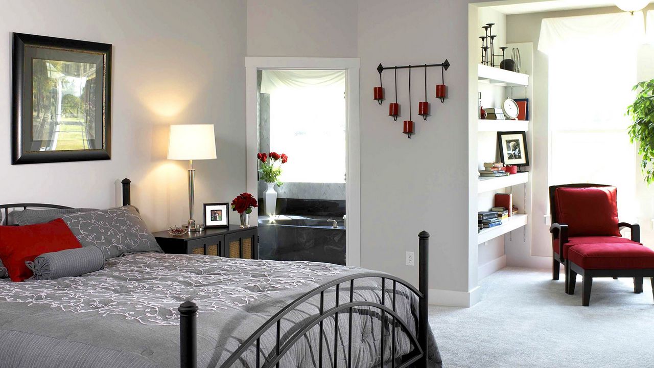 Wallpaper room, bed, furniture, bedroom, style