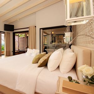 Preview wallpaper room, bed, style, interior, design
