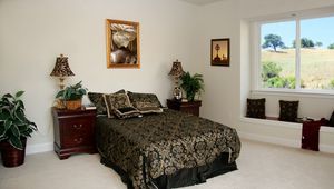 Preview wallpaper room, bedroom, bedding, style, window