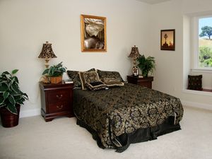 Preview wallpaper room, bedroom, bedding, style, window