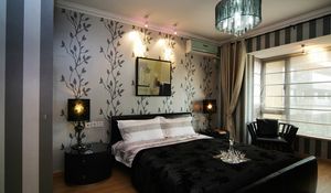 Preview wallpaper room, bedroom, furniture, bedding, style
