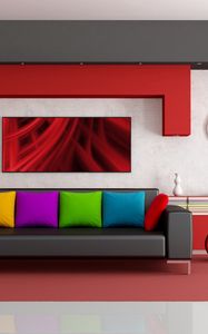 Preview wallpaper room, design, interior, sofa