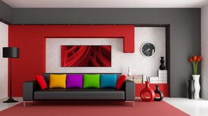 Preview wallpaper room, design, interior, sofa
