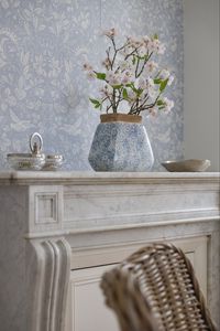 Preview wallpaper room, flowers, vase, interior, furniture