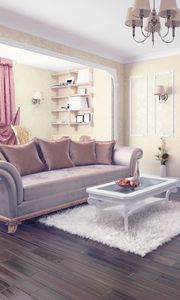 Preview wallpaper room, furniture, interior, design, stylish