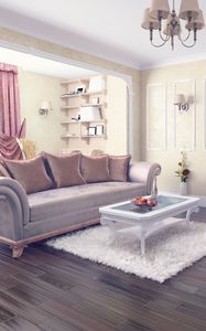 Preview wallpaper room, furniture, interior, design, stylish