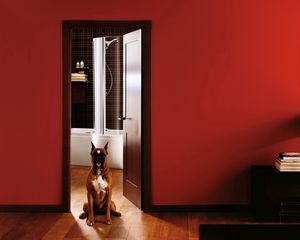 Preview wallpaper room, interior, dog, door, entrance hall