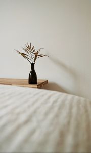 Preview wallpaper room, interior, vase, minimalism