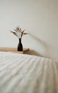 Preview wallpaper room, interior, vase, minimalism