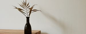 Preview wallpaper room, interior, vase, minimalism