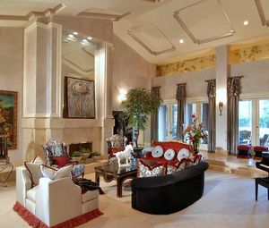 Preview wallpaper room, living room, comfort, furniture, interior, modern