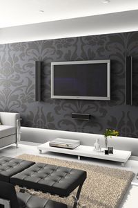 Preview wallpaper room, living room, tv, style, furniture