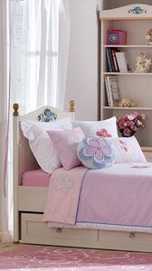 Preview wallpaper room, nursery, bedding, interior