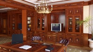 Preview wallpaper room, office, furniture, design, wood