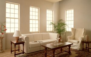 Preview wallpaper room, sofa, chair, rug, style, interior