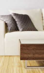 Preview wallpaper room, sofa, parquet, comfort, modern, design
