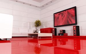 Preview wallpaper room, style, design, interior design, modernism