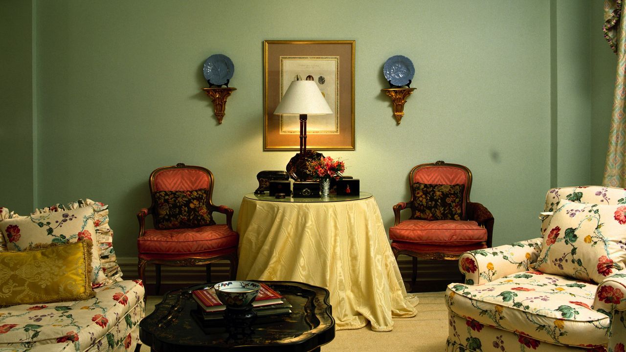 Wallpaper room, style, interior, design, furniture