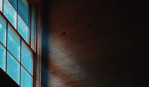Preview wallpaper room, window, light, dark