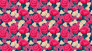 Preview wallpaper rose, texture, flowers