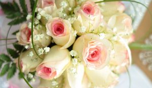 Preview wallpaper roses, bouquet, beautiful, decoration