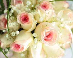 Preview wallpaper roses, bouquet, beautiful, decoration