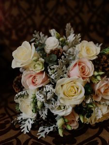 Preview wallpaper roses, bouquet, composition, decoration