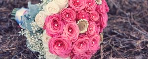 Preview wallpaper roses, bouquet, composition, decoration