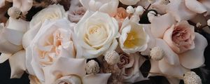 Preview wallpaper roses, bouquet, composition, flowers, tenderness