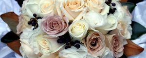 Preview wallpaper roses, bouquet, decoration, beautiful