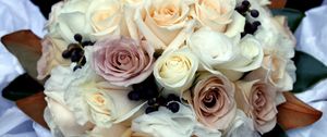 Preview wallpaper roses, bouquet, decoration, beautiful