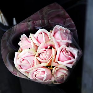 Preview wallpaper roses, bouquet, pink