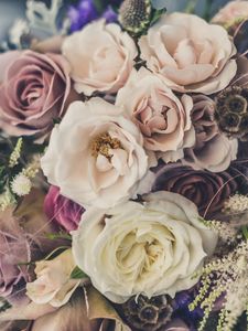 Preview wallpaper roses, flowers, bouquet, decoration