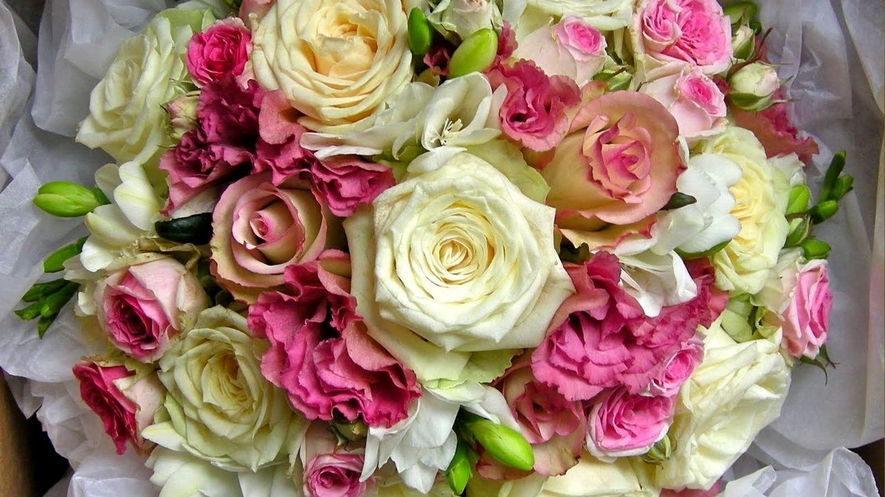 Wallpaper roses, flowers, bouquet, decoration, beautiful