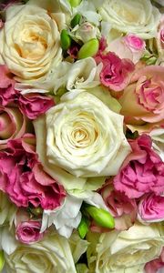 Preview wallpaper roses, flowers, bouquet, decoration, beautiful