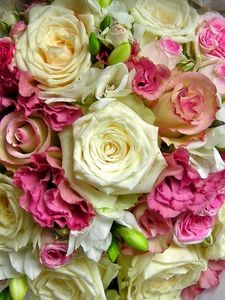 Preview wallpaper roses, flowers, bouquet, decoration, beautiful