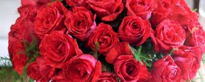 Preview wallpaper roses, flowers, bouquet, red, chic