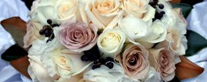 Preview wallpaper roses, flowers, bouquet, beautiful