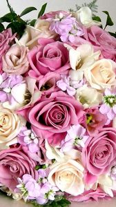 Preview wallpaper roses, flowers, bouquets, balloon, decoration