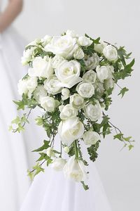 Preview wallpaper roses, flowers, flower, white, bride, wedding