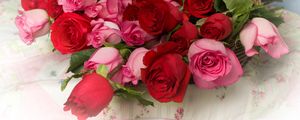 Preview wallpaper roses, flowers, lot, basket