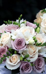 Preview wallpaper roses, flowers, wedding bouquets, beauty