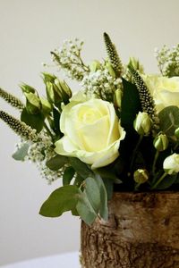 Preview wallpaper roses, kachim, greens, bouquet, composition, design