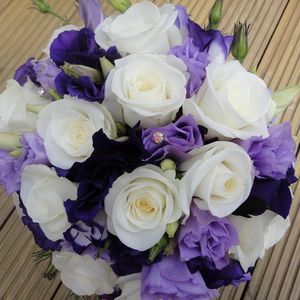 Preview wallpaper roses, lisianthus russell, bouquet, decoration, desig