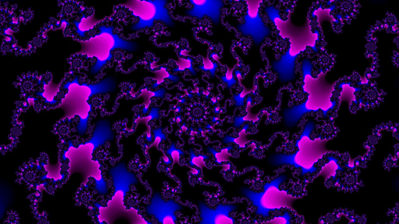 Wallpaper rotation, fractal, spiral, patterns, shape