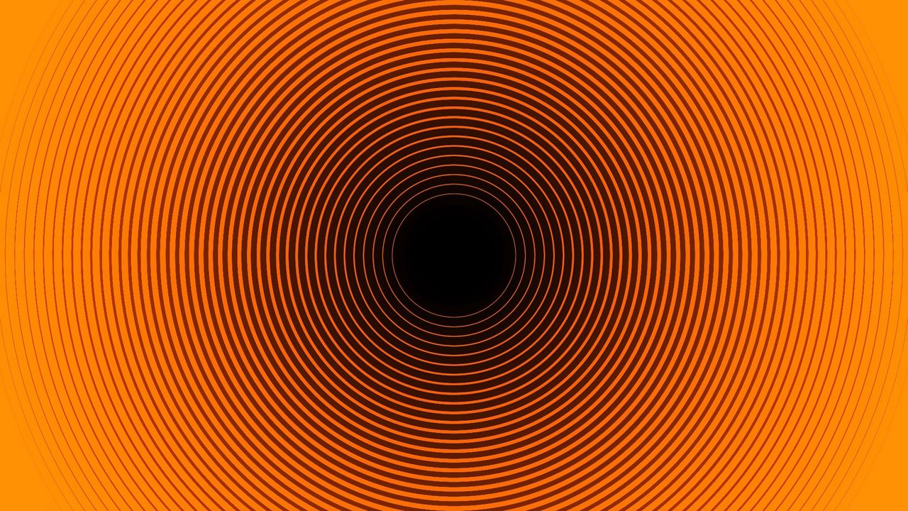 Wallpaper rotation, optical illusion, circles
