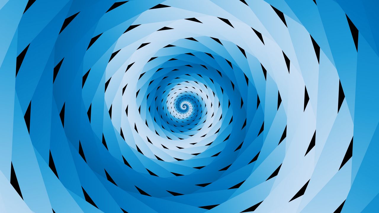 Wallpaper rotation, spiral, lines