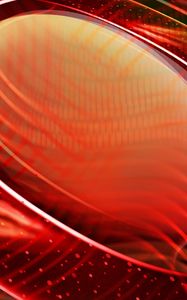 Preview wallpaper round, oval, red, line